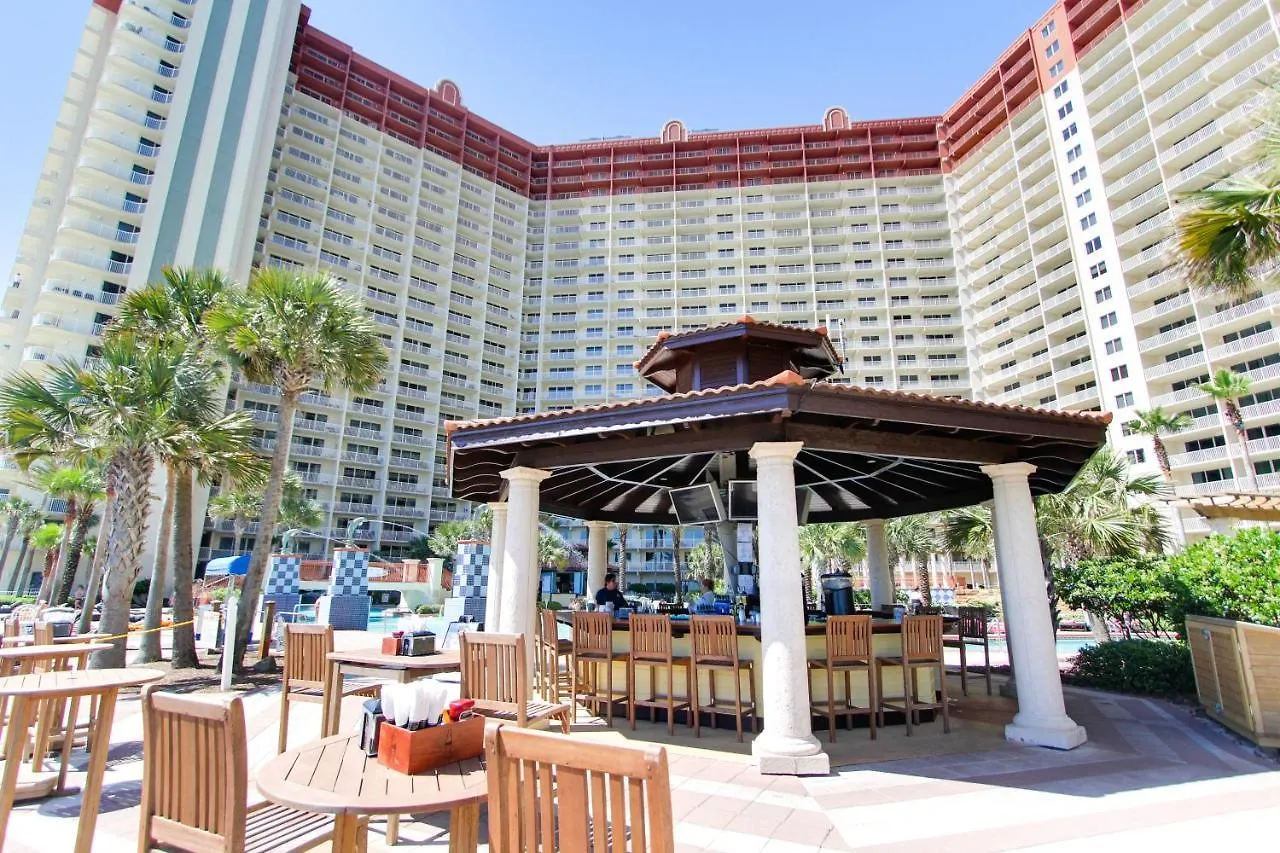 Apartment Shores Of Panama 1211- Sleeps 6, Gulf View, Reserved Parking! Free Fun! Condo Panama City Beach