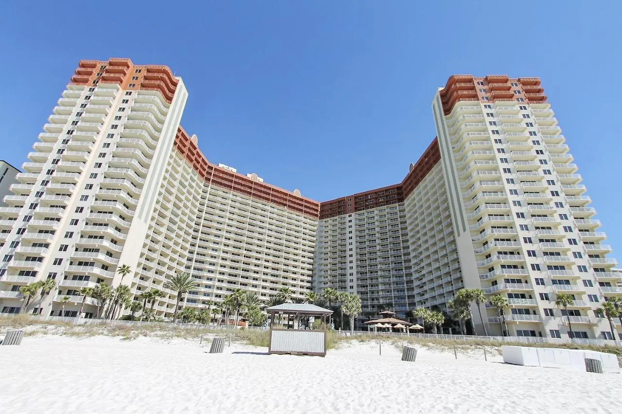 Shores Of Panama 1211- Sleeps 6, Gulf View, Reserved Parking! Free Fun! Condo Panama City Beach 0*,  United States