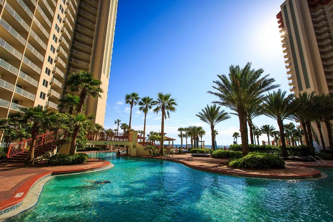 Shores Of Panama 1211- Sleeps 6, Gulf View, Reserved Parking! Free Fun! Condo Panama City Beach 0*,  United States