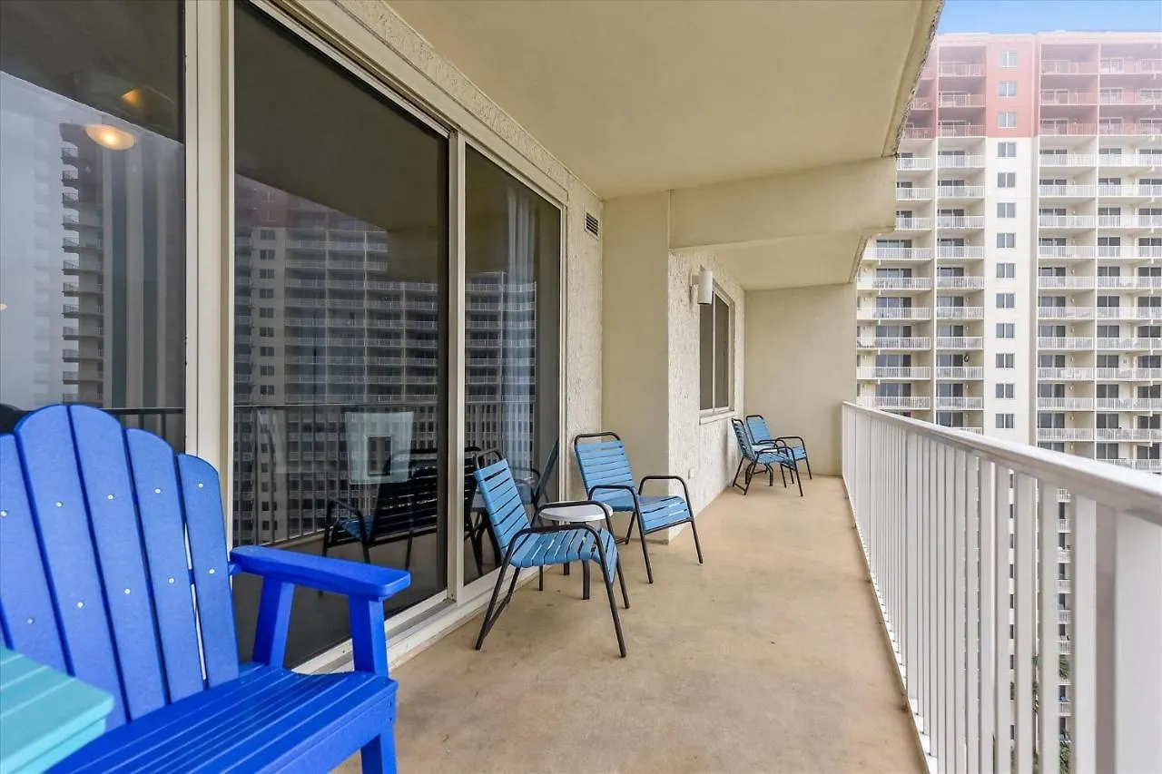 Apartment Shores Of Panama 1211- Sleeps 6, Gulf View, Reserved Parking! Free Fun! Condo Panama City Beach United States
