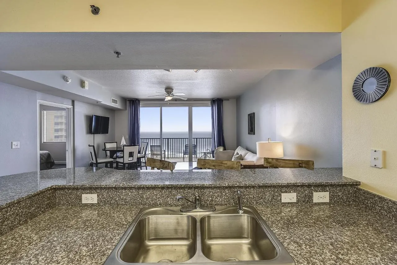 Lägenhet Shores Of Panama 1211- Sleeps 6, Gulf View, Reserved Parking! Free Fun! Condo Panama City Beach