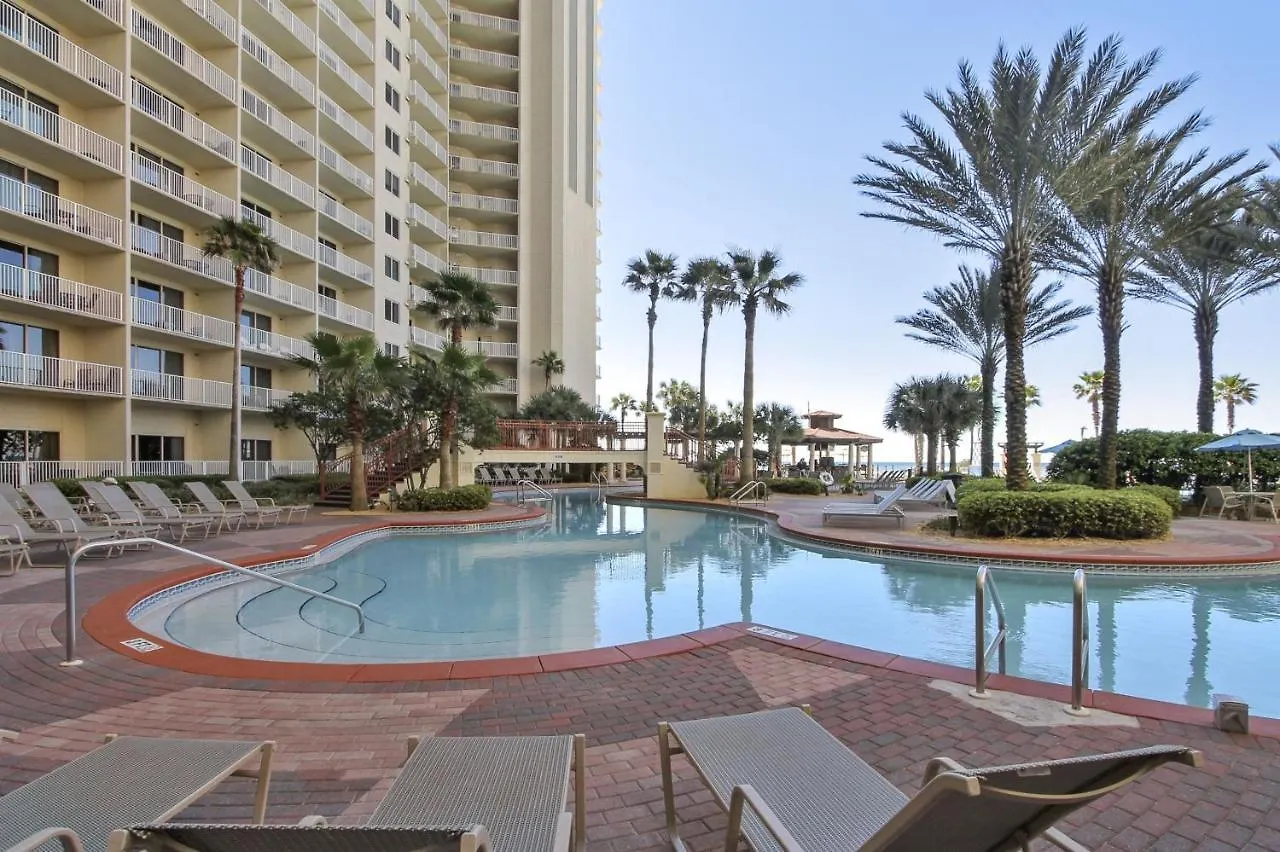 Shores Of Panama 1211- Sleeps 6, Gulf View, Reserved Parking! Free Fun! Condo Panama City Beach