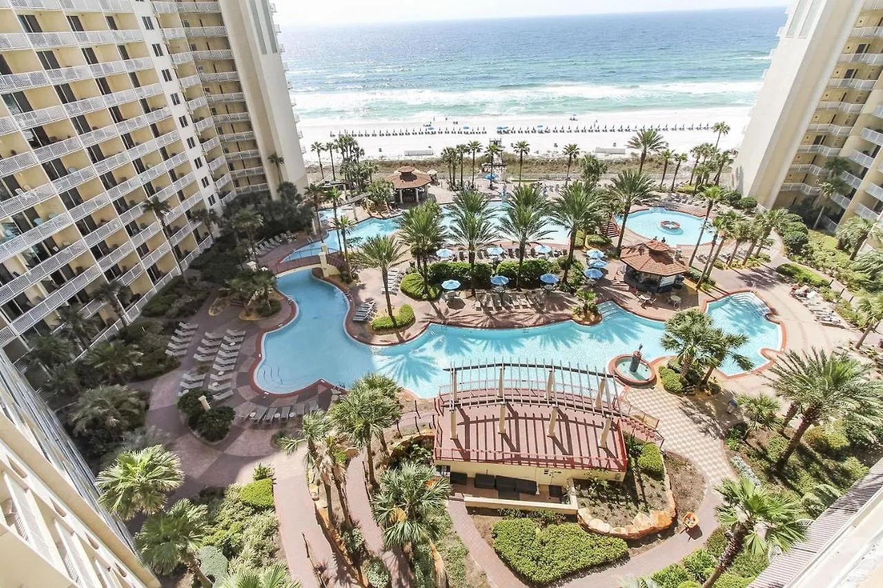 Shores Of Panama 1211- Sleeps 6, Gulf View, Reserved Parking! Free Fun! Condo Panama City Beach